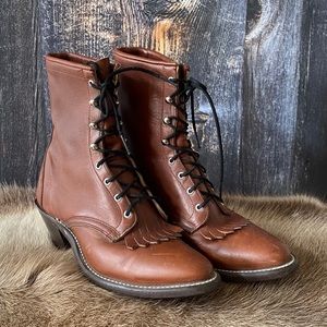Vintage Laredo Lace Up Boots